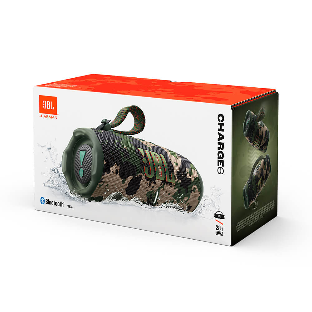 Bluetooth zvučnik JBL CHARGE 6 squad (Bluetooth, 28 sati reprodukcije)-11