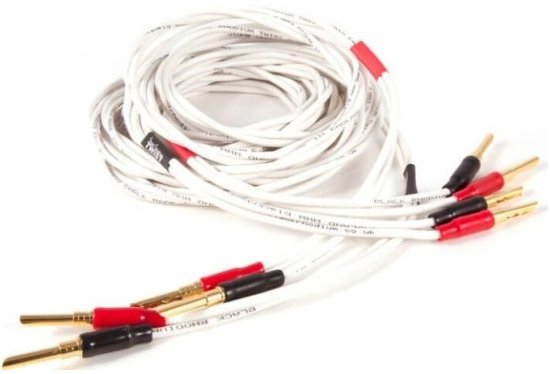 BLACK RHODIOM TWIST, BI-WIRE