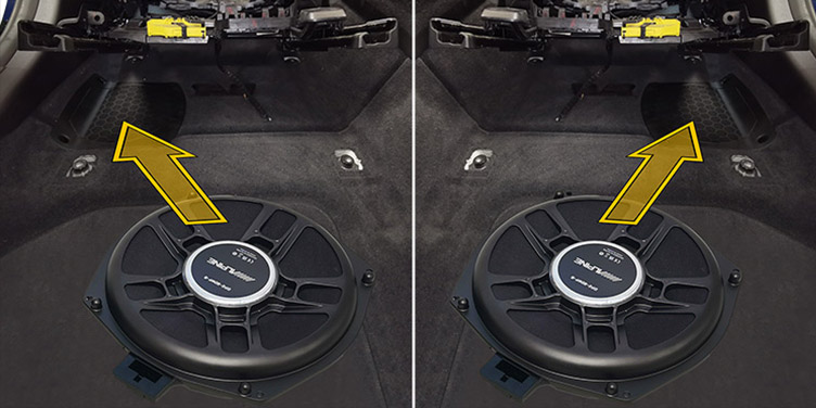 Set zvučnika ALPINE DP2-80WF-B  (8" Subwoofer for BMW Cars)-1