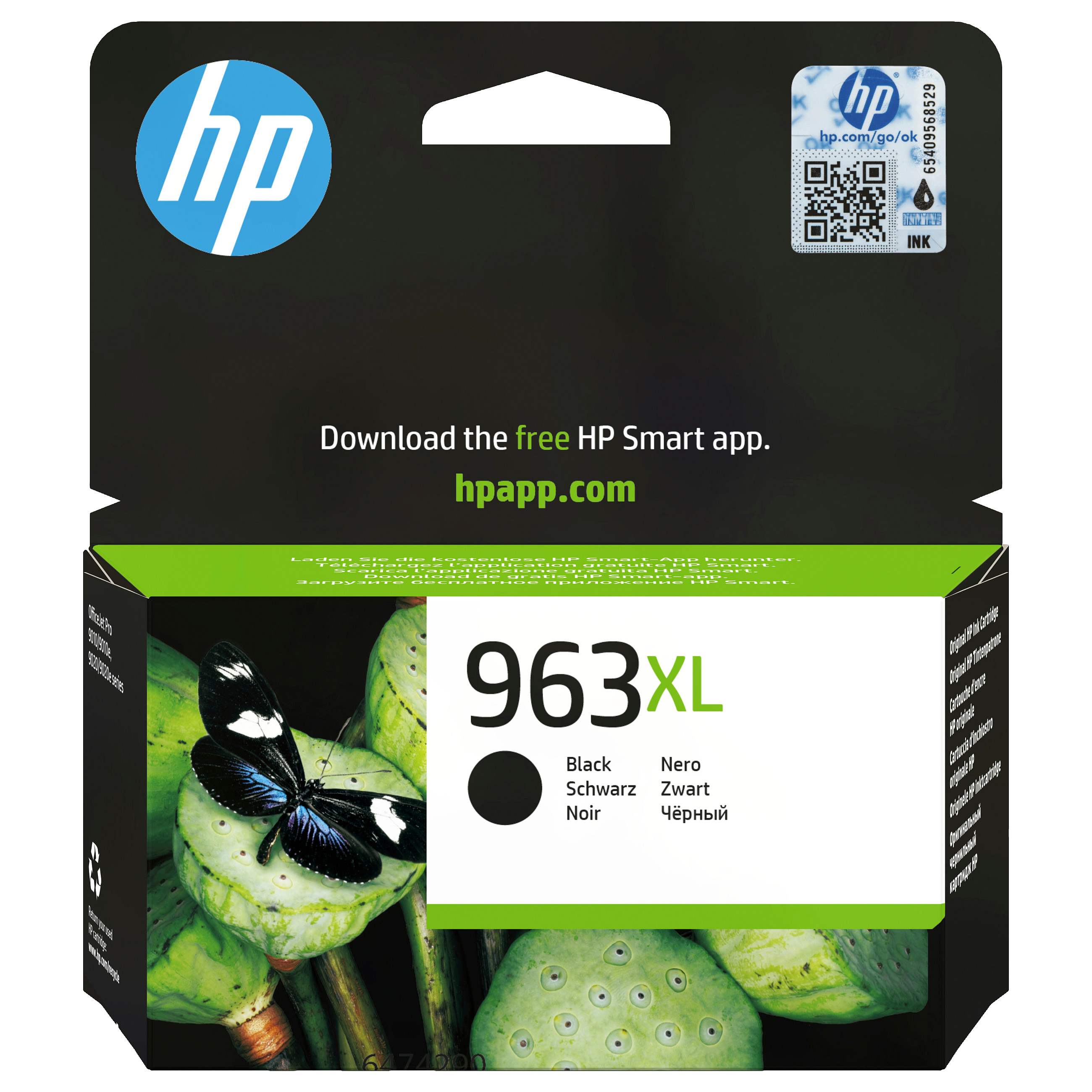 Toner HP 963XL High Yield Black Original Ink Cartridge