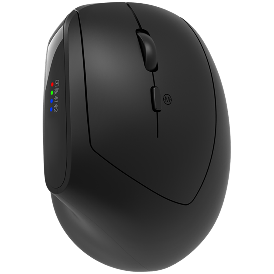 Miš CANYON CNS-CMSW25 (Ergonomski, LED, AA, Dual mode, Bežični, Crni)-0