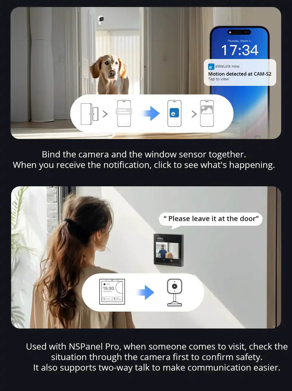 Kamera SONOFF CAM-S2 1080p Wi-Fi-13