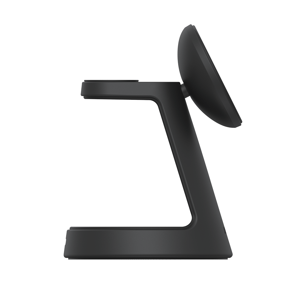 Bežični punjač ANKER MagGo 3-u-1 Dock Stand (Qi2 15 W, za iPhone, Apple Watch i AirPods, crni)-5