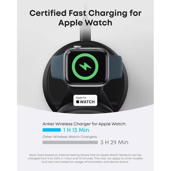 Bežični punjač ANKER MagGo 3-u-1 Dock Stand (Qi2 15 W, za iPhone, Apple Watch i AirPods, crni)-15