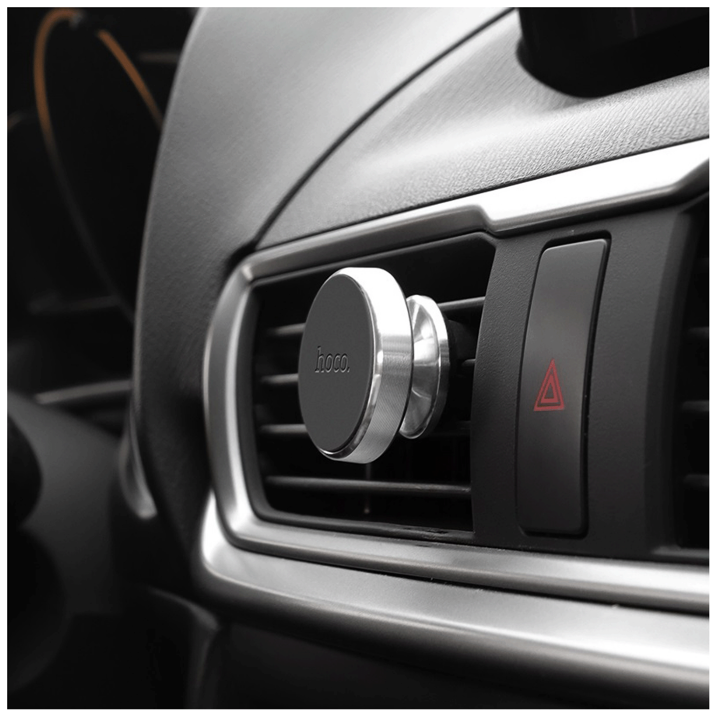 hoco. Držač za mobilne uređaje, magnetni, Alu tijelo - CA47 Metal Black-2
