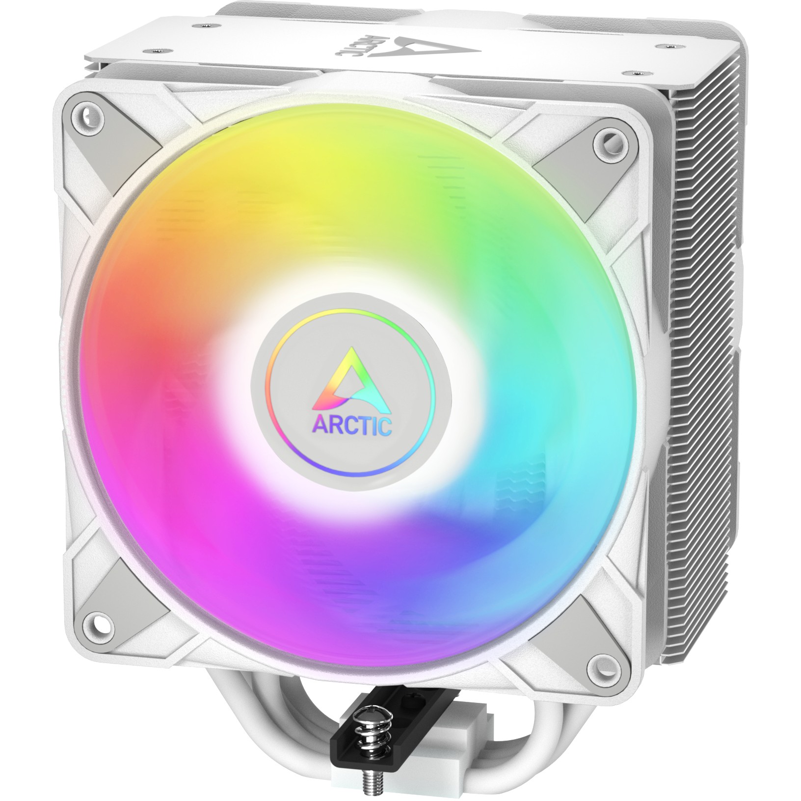 Hladnjak za procesor ARCTIC Freezer 36 A-RGB (4 heatpipea, dva 120 mm ventilatora, 12 ARGB LED dioda, podržava veliki broj CPU utora)-5