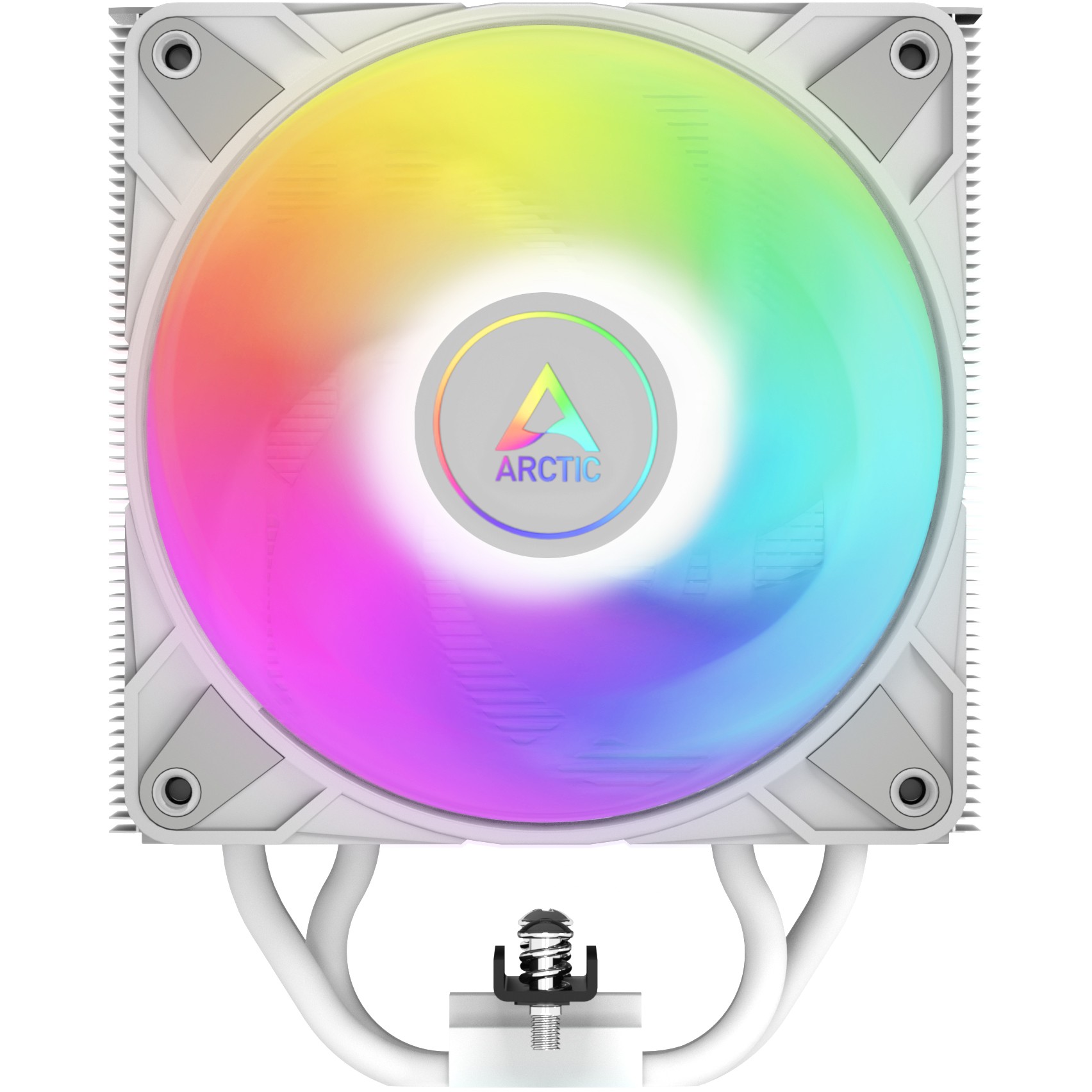 Hladnjak za procesor ARCTIC Freezer 36 A-RGB (4 heatpipea, dva 120 mm ventilatora, 12 ARGB LED dioda, podržava veliki broj CPU utora)-6