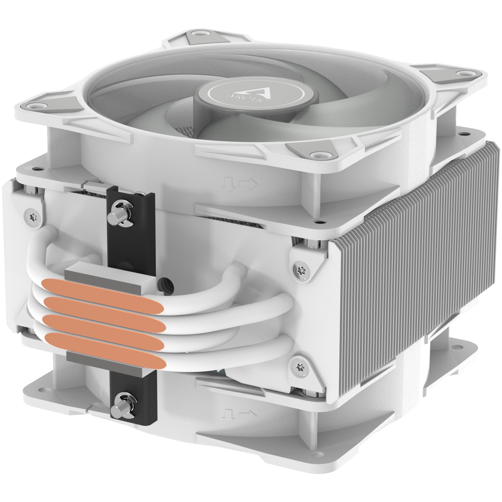Hladnjak za procesor ARCTIC Freezer 36 A-RGB (4 heatpipea, dva 120 mm ventilatora, 12 ARGB LED dioda, podržava veliki broj CPU utora)-12