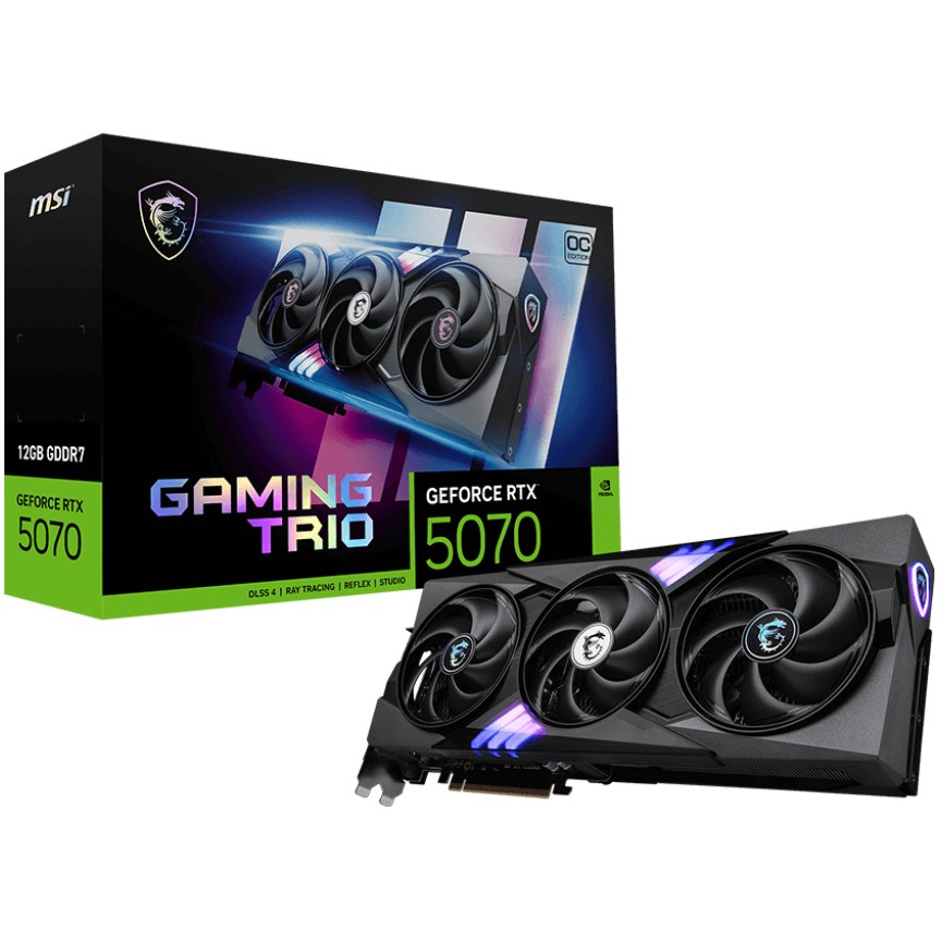 Grafička kartica MSI RTX5070 12GB Gaming Trio OC