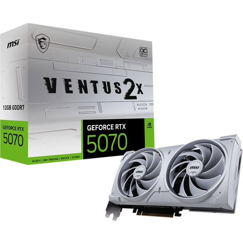 Grafička kartica MSI RTX5070 12GB Ventus 2X OC white