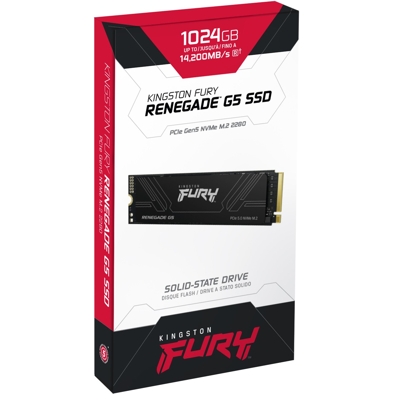 SSD KINGSTON FURY Renegade G5 M.2 1TB PCIe5x4 2280-12