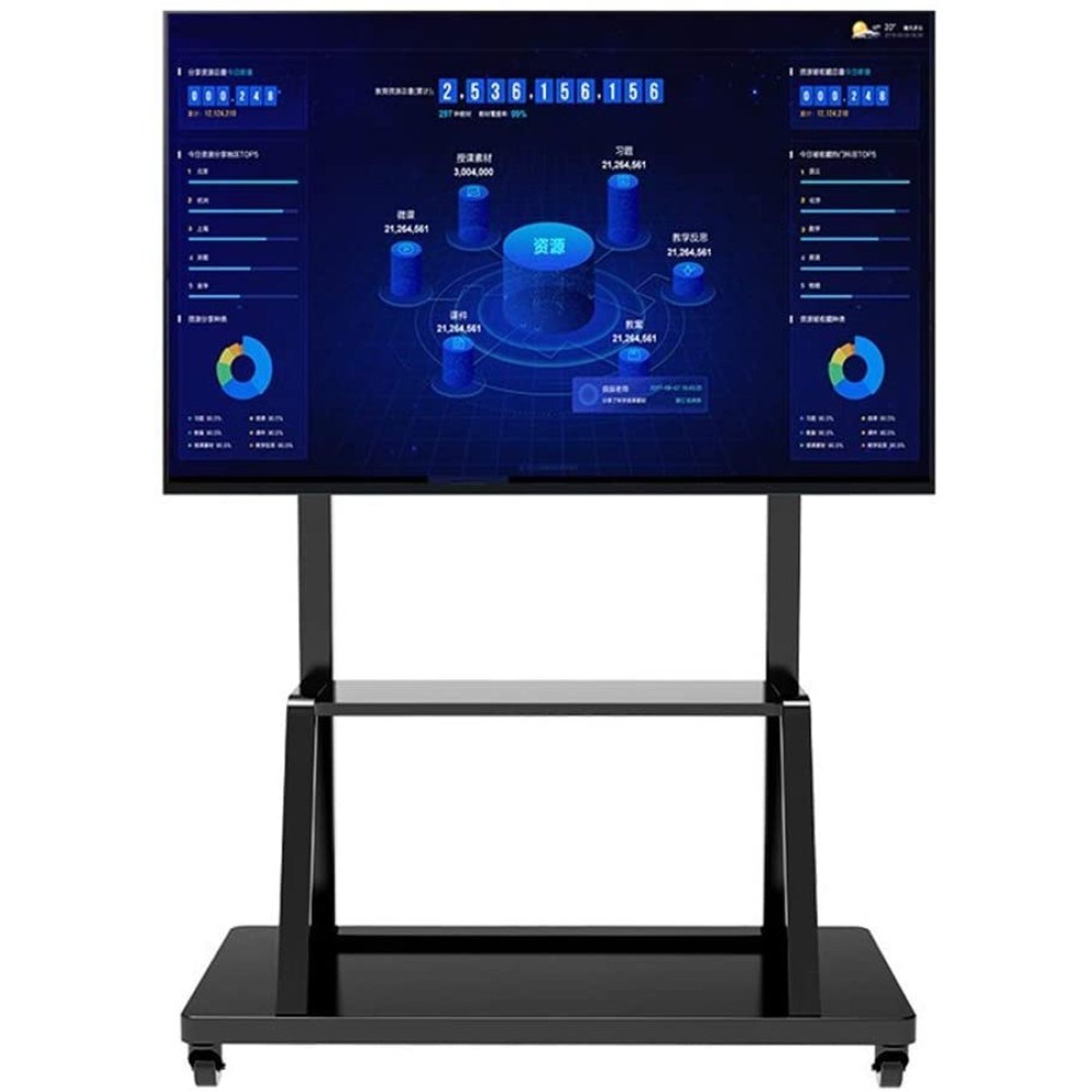 Techly ICA-TR30 signage display mount 2.54 m (100") Black-1
