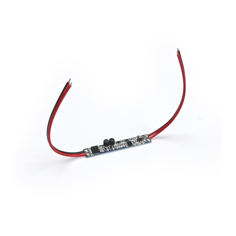 Prekidač na senzor pokreta EcoVision LED MINI PCB za LED trake (12V/24V DC, 8A, detekcija do 10 cm)-1