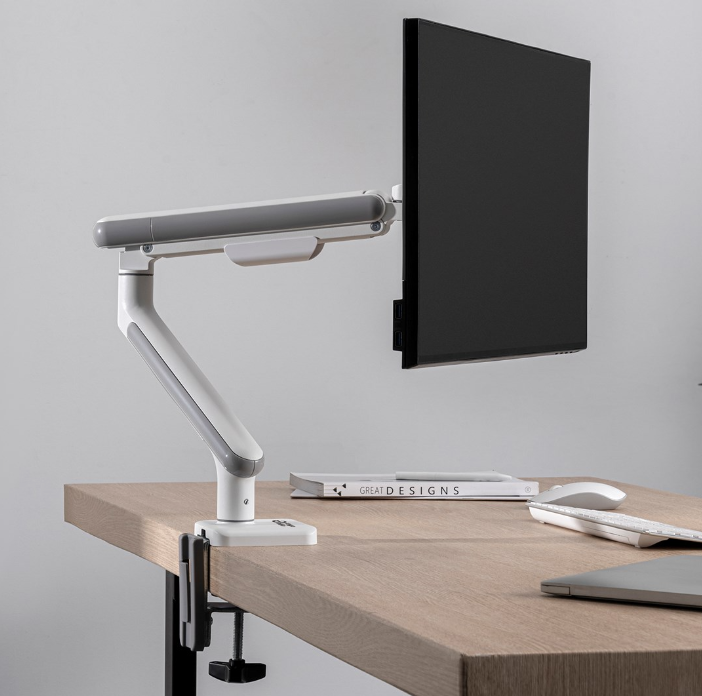 Nosač za monitor ERGO OFFICE ER-751 (stolni, podesivi, rotirajući, 17" - 32", VESA)-3