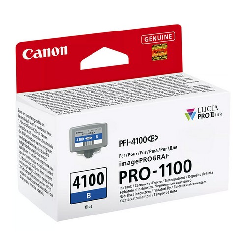 Canon tinta PFI-4100B, plava-0