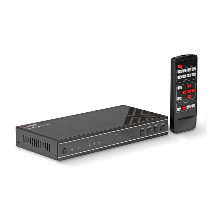 HDMI Switch LINDY 4x1 Multiview Seamless (38228)-5