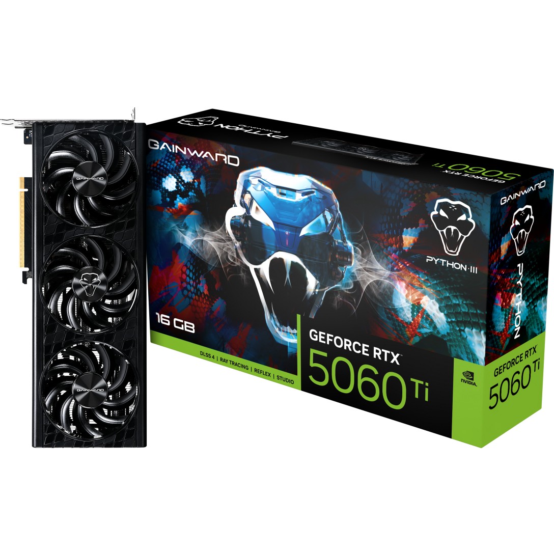 Grafička kartica GAINWARD GeForce RTX 4060 Ti Python II 16GB GDDR6 (DLSS 3, 128-bit, HDMI, 3xDP)-10