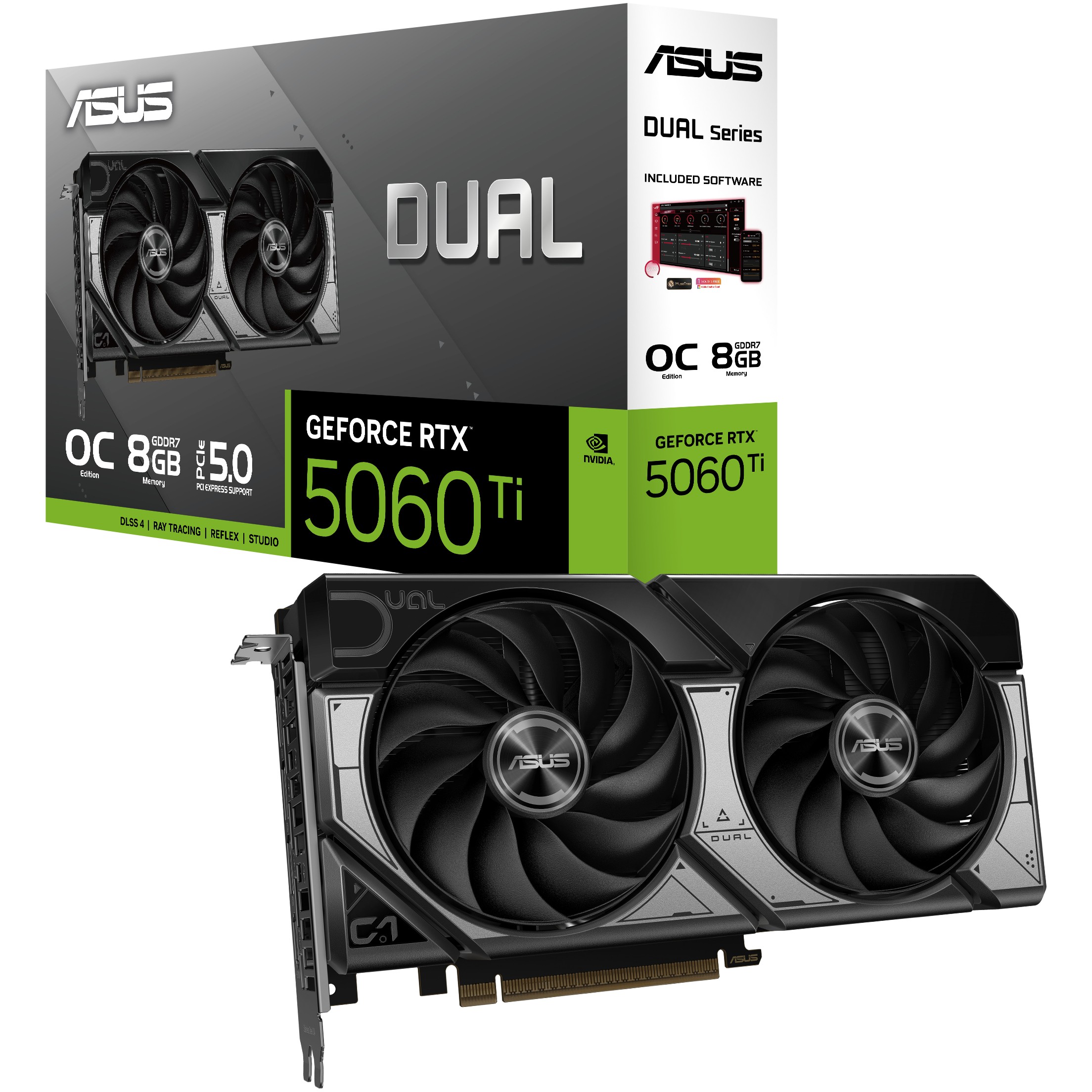 Grafička kartica ASUS RTX5060TI 8GB Dual O8G (8192MB, GDDR7, PCIe 5.0, 3x DisplayPort, 1x HDMI)-3