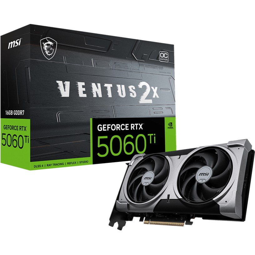Grafička kartica MSI GeForce RTX 5060 Ti Ventus 2X OC Plus (16gb, oc)-1