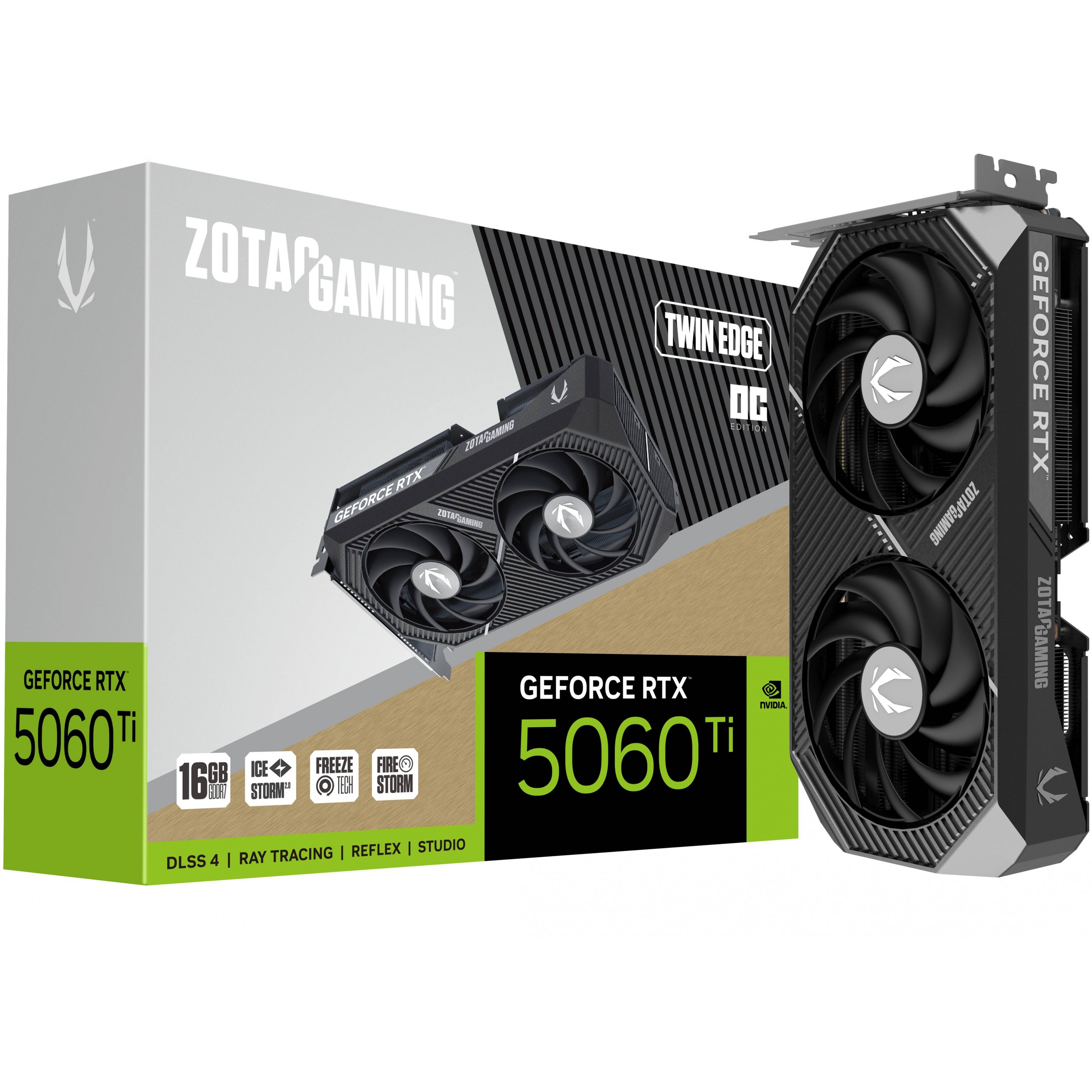 VGA ZOTAC RTX5060TI 16GB Twin Edge OC-8