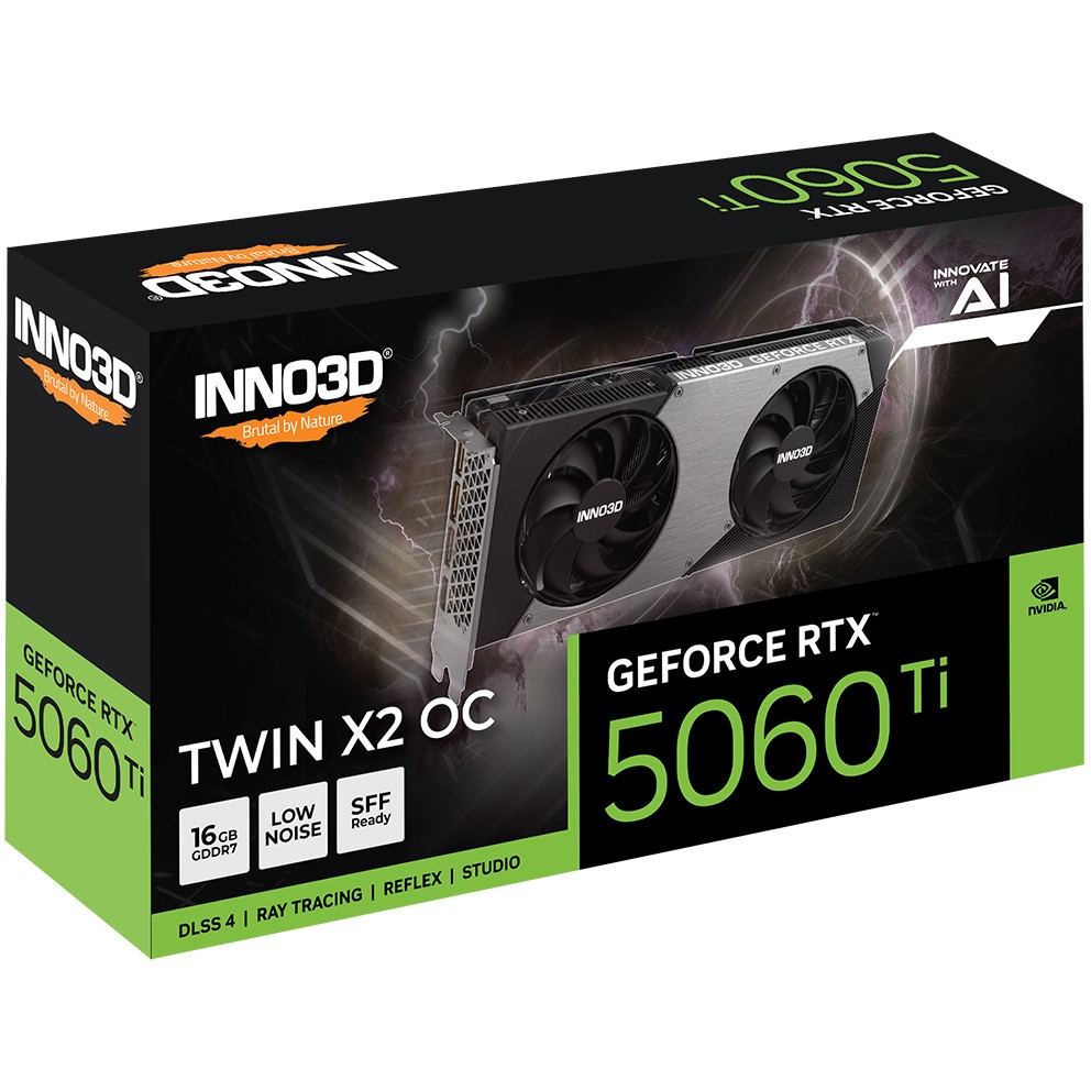 Grafička kartica INNO3D RTX 5060 Ti Twin X2 OC (16gb)-1