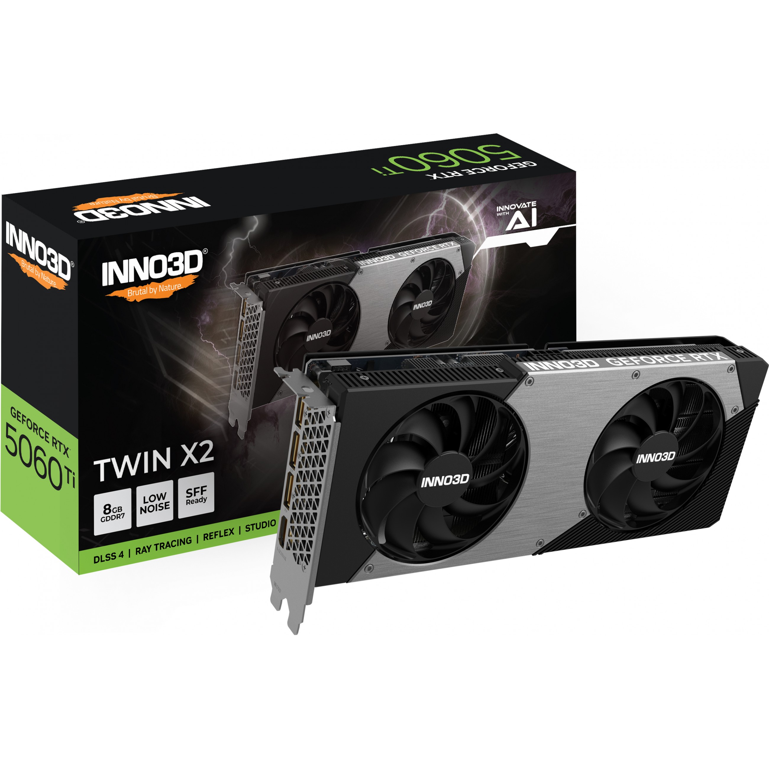 Grafička kartica INNO3D RTX5060TI 8GB Twin X2-2