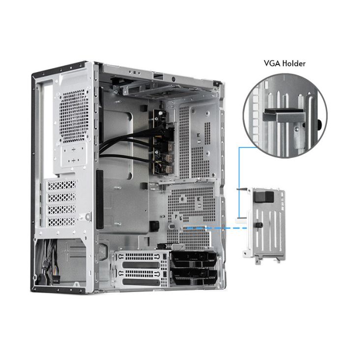 Kućište za računalo CHIEFTEC Midi Tower BS-20B-OP (Crno)-4