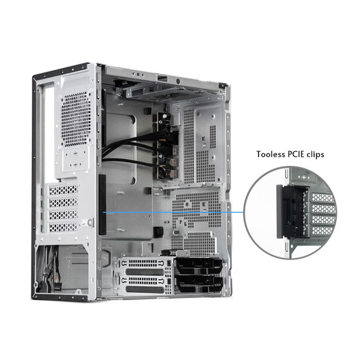 Kućište za računalo CHIEFTEC Midi Tower BS-20B-OP (Crno)-5