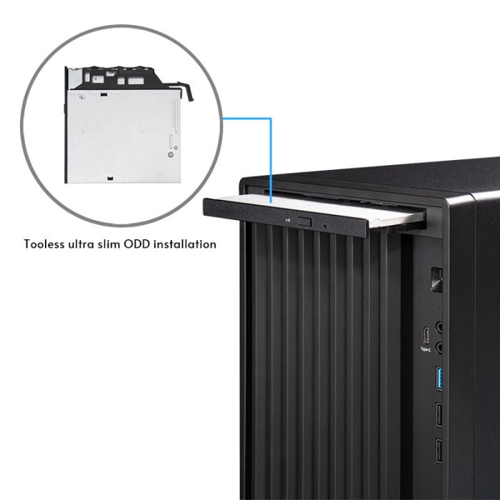 Kućište za računalo CHIEFTEC Midi Tower BS-20B-OP (Crno)-8