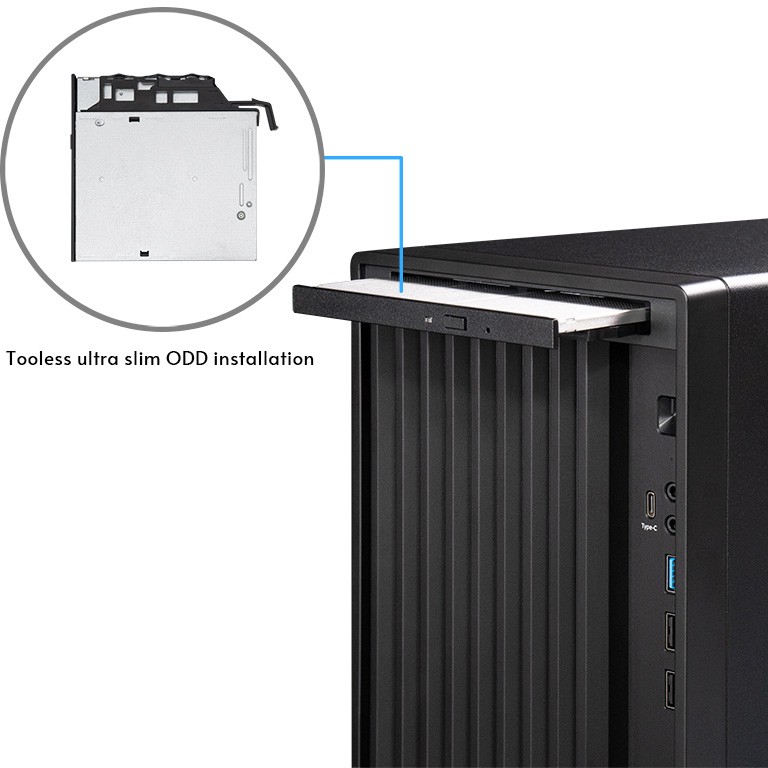 Kućište za računalo CHIEFTEC Midi Tower BS-20B-OP (Crno)-19