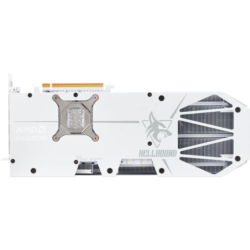Grafička kartica PowerColor Hellhound Radeon RX 9070 XT Spectral White AMD 16 GB GDDR6-2
