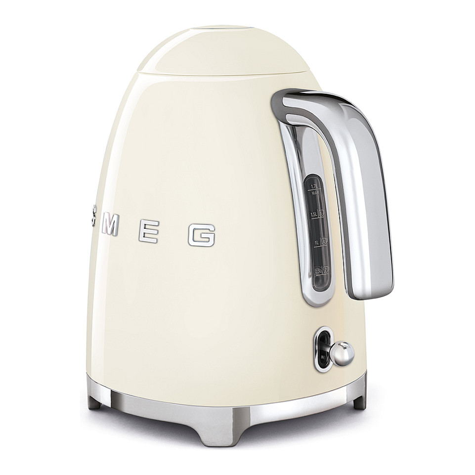 Kuhalo za vodu SMEG KLF03CREU (1.7 L, 2400 W, 50's Style, Krem)-10