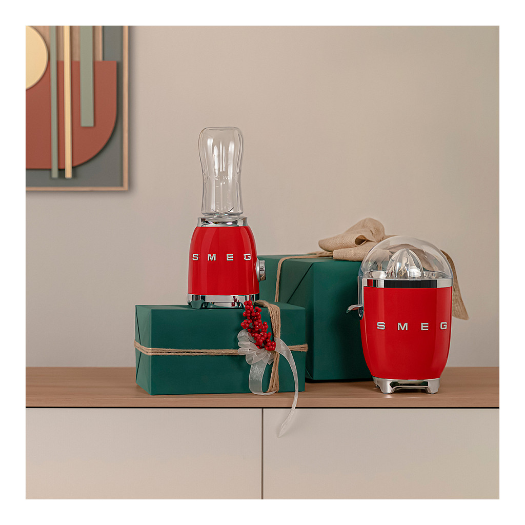 Cjedilo za agrume SMEG 50's Style CJF11RDEU (70W, automatski start/stop, crveno)-12