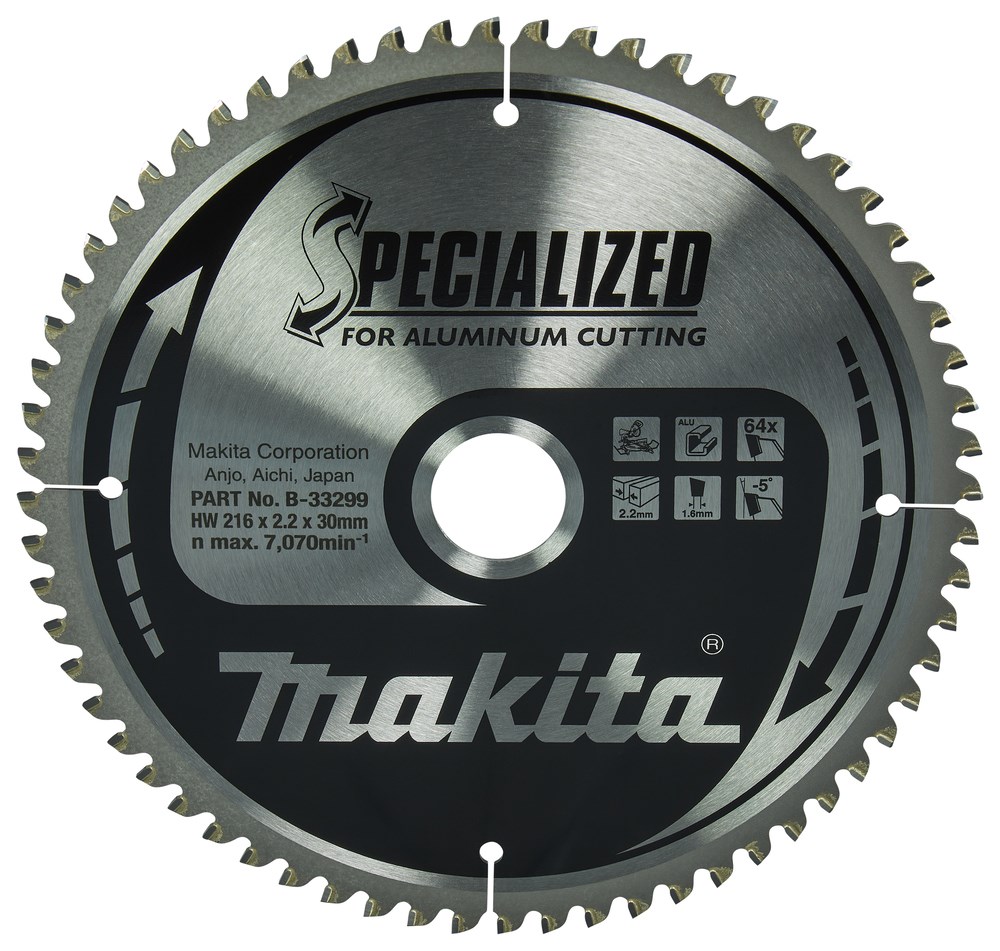 List kružne pile MAKITA B-33299 (165x20mm, 56 zuba)