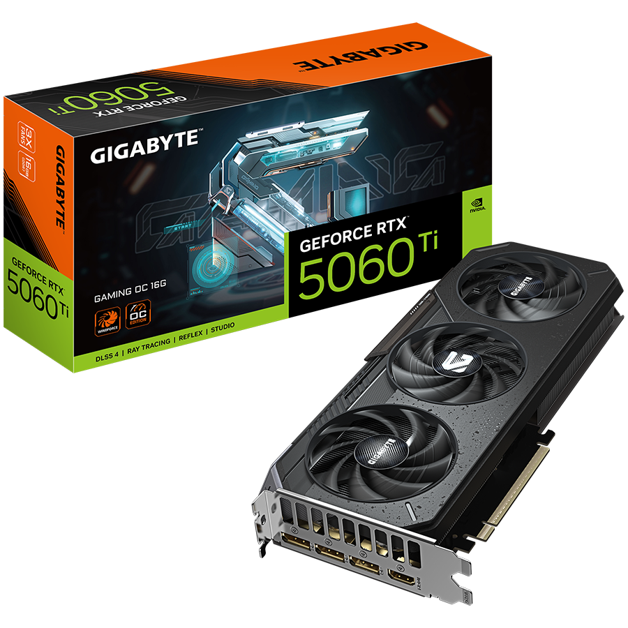 Grafička kartica GIGABYTE GeForce RTX 5060 Ti GAMING OC 16GB-8