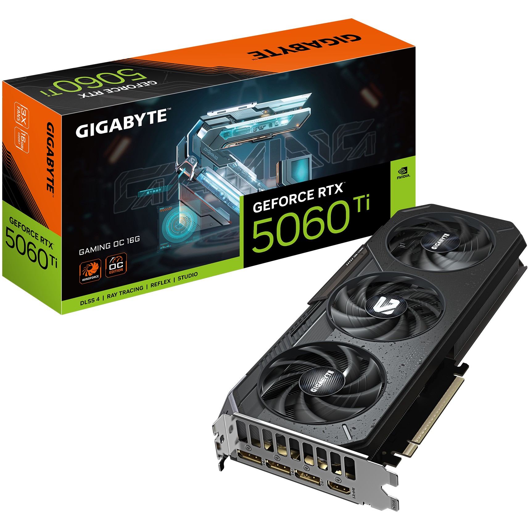 Grafička kartica GIGABYTE GeForce RTX 5060 Ti GAMING OC 16GB-18