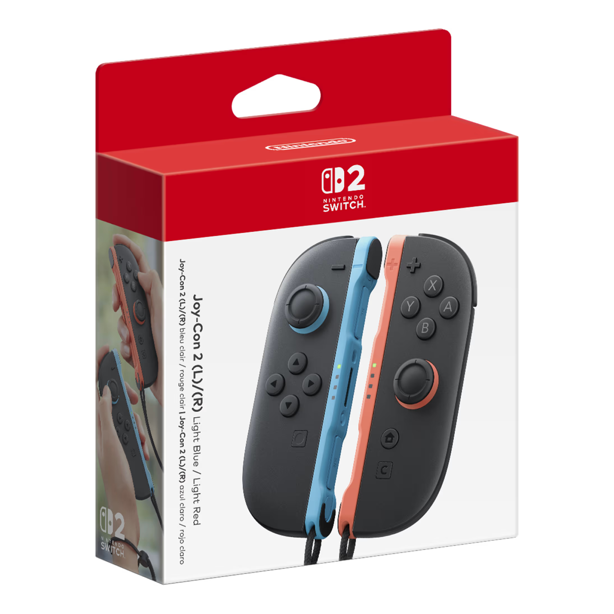 Kontroler NINTENDO Switch 2 Joy-Con Pair L.Blue/L.Red-1
