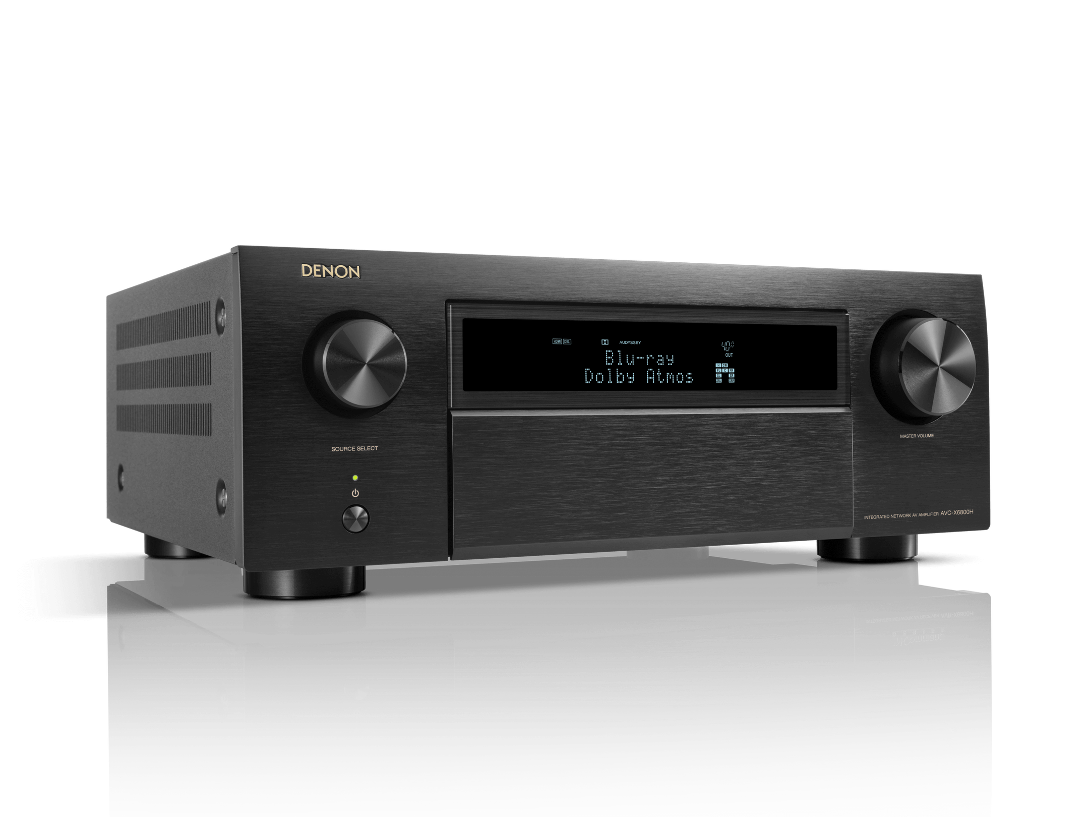 AV receiver DENON AVC-X6800H crni