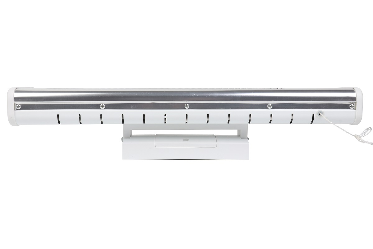 Grijač SHE Wall-mounted radiant heater 1200 W (1200 W, quartz heating element, IP24, silver)-2