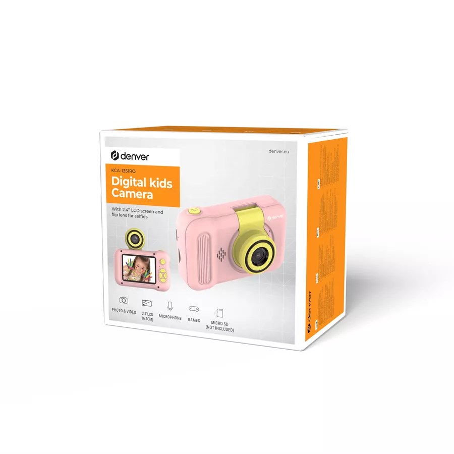 Kamera DENVER Kids KCA-1351 roza-12