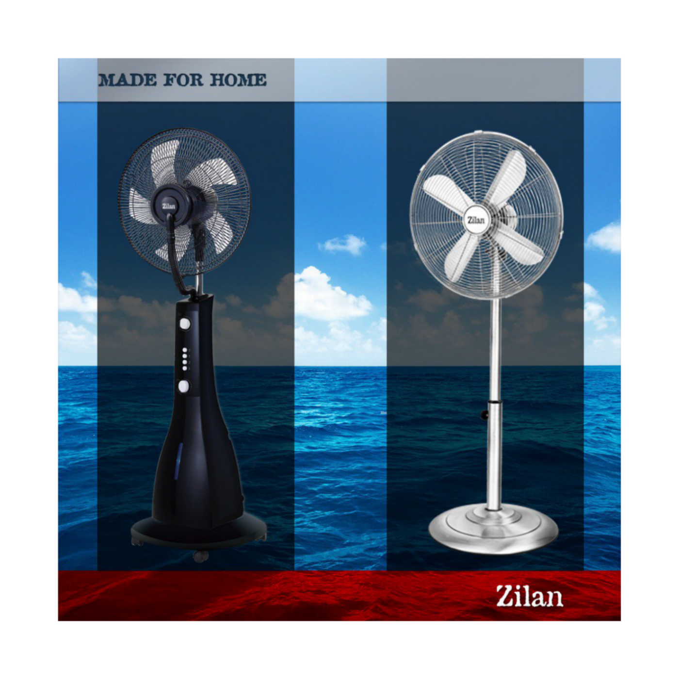 Zilan Ventilator sa postoljem, promjer 40 cm, 50 W - ZLN1112-2