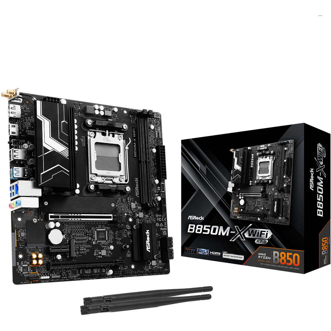 Matična ploča ASROCK AMD AM5 B850M-X WiFi R2.0