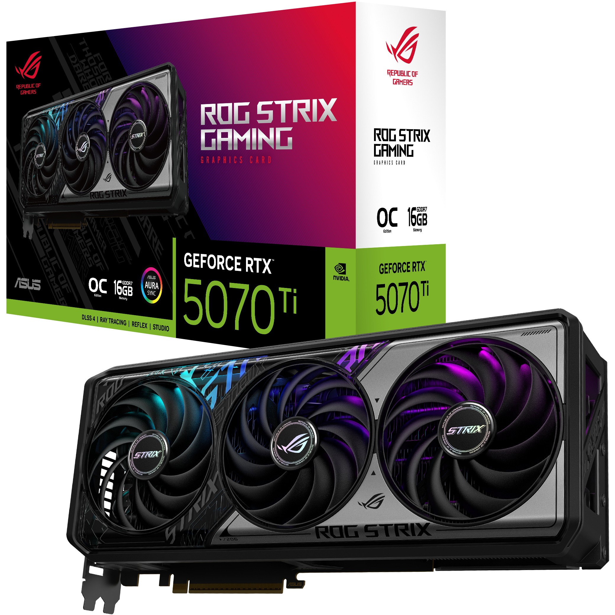 Grafička karta ASUS ROG STRIX RTX 5070 Ti 16GB OC GAM-6