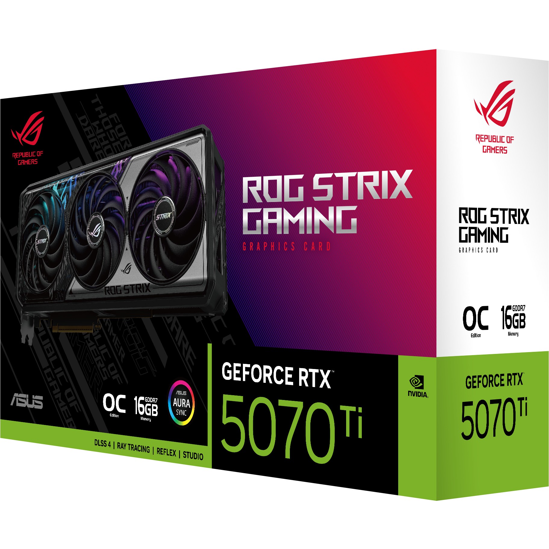 Grafička karta ASUS ROG STRIX RTX 5070 Ti 16GB OC GAM-15