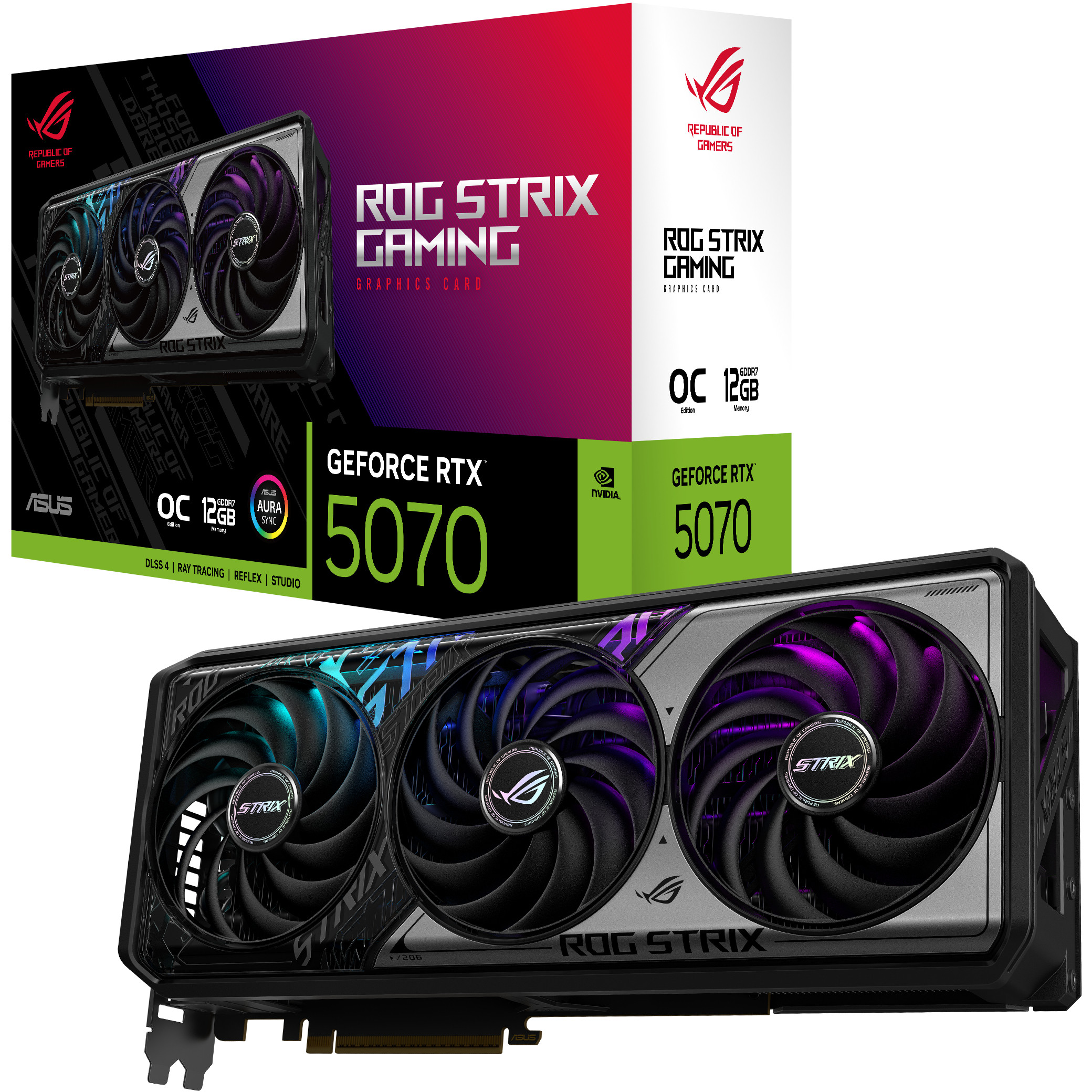 Grafička karta ASUS ROG STRIX RTX 5070 12GB OC GAMING-3