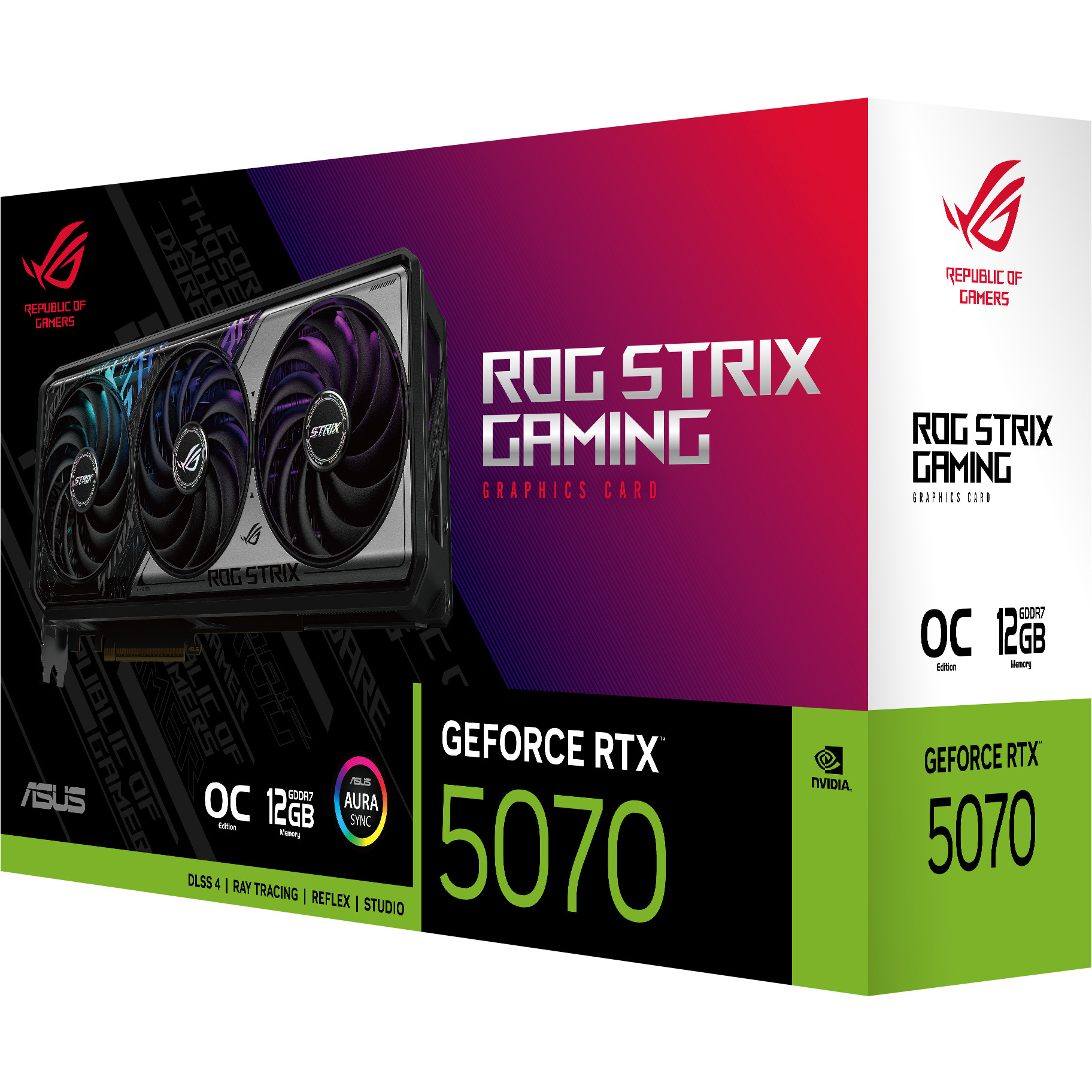 Grafička karta ASUS ROG STRIX RTX 5070 12GB OC GAMING-12