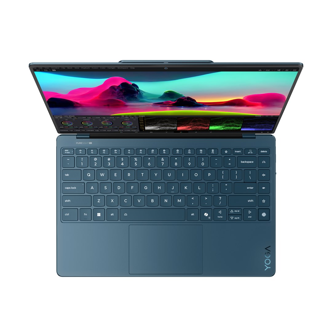 Laptop LENOVO Yoga Slim 9 14ILL10 (14" WQUXGA, Intel Core Ultra 7 258V, 32GB RAM, 1TB SSD, Intel Arc Graphics 140V, Windows 11 Home) Teal-12
