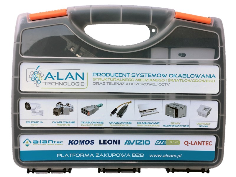 Set alata ALANTEC za mrežnu instalaciju u torbici-0