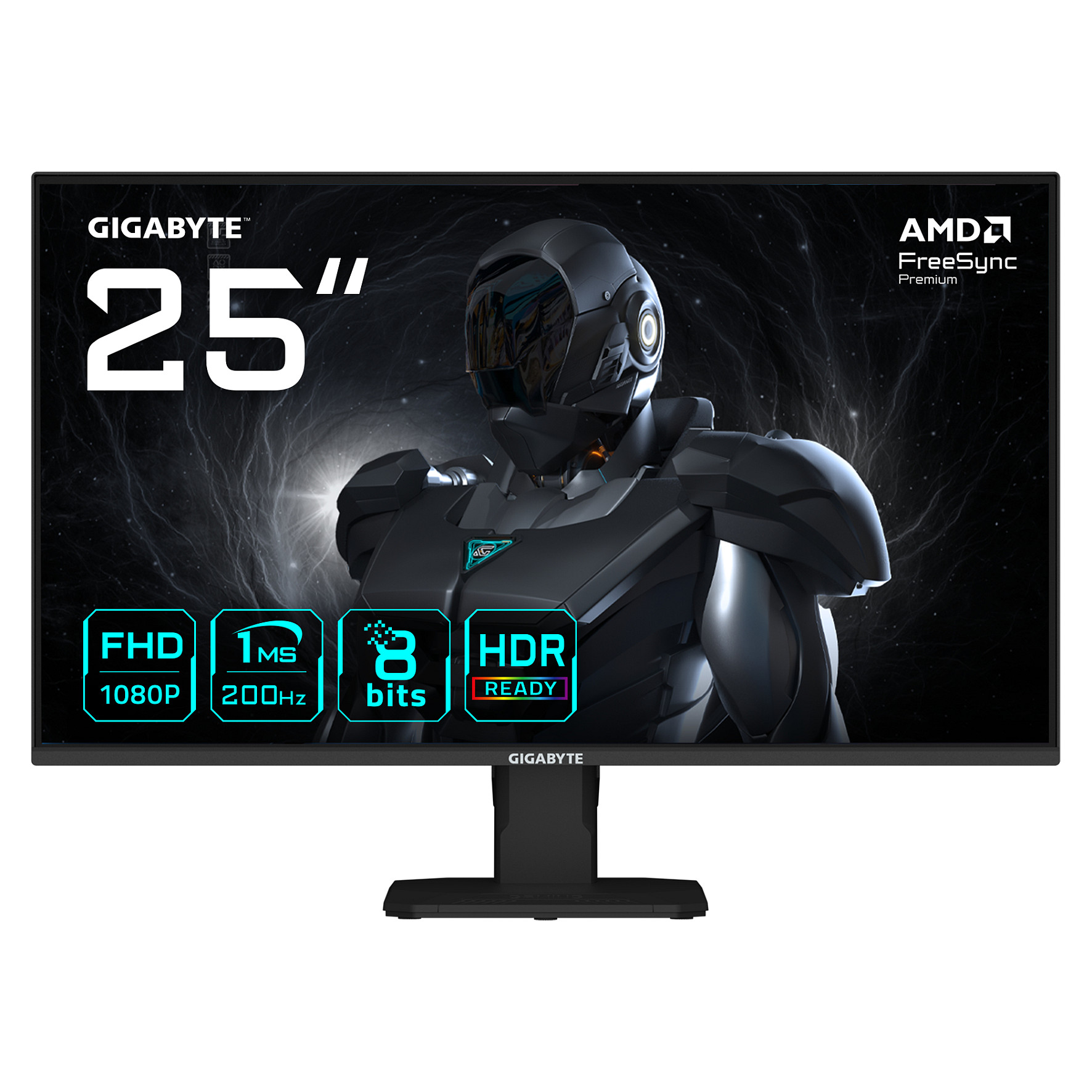 Monitor GIGABYTE GS25F2 (25" FHD, 200Hz, 1ms, Display HDR 10, HDMI/DP)-8