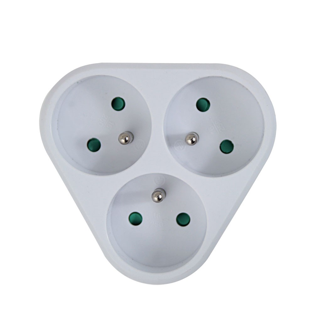 Električni razdjelnik ESPERANZA ELK303W (3 utičnice, bijela)-0